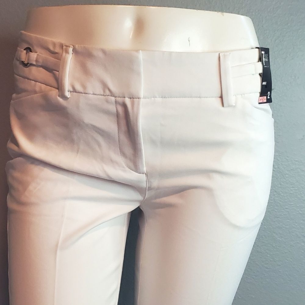 NY&C White Ankle Pants size 2